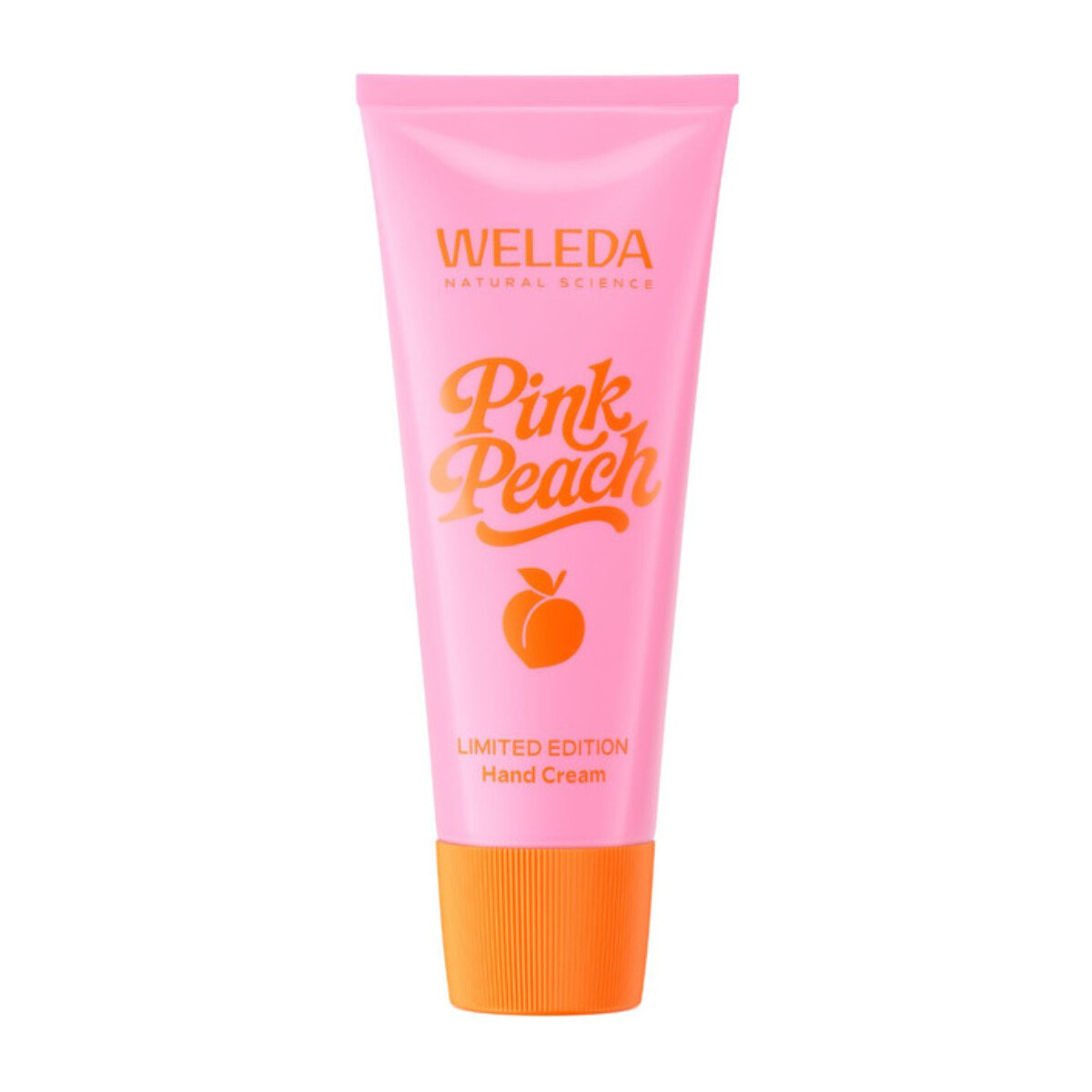 WELEDA - Pink Peach Crème Mains - 50ml - Texture légère qui pénètre rapidement - Hydrate et adoucit les mains