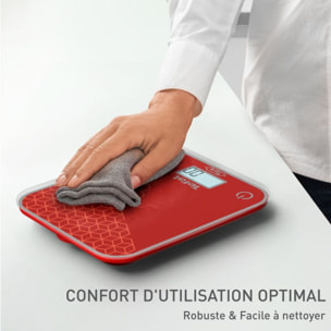 Balance de cuisine TEFAL Optiss Scratch-Resistant BC50D7V0