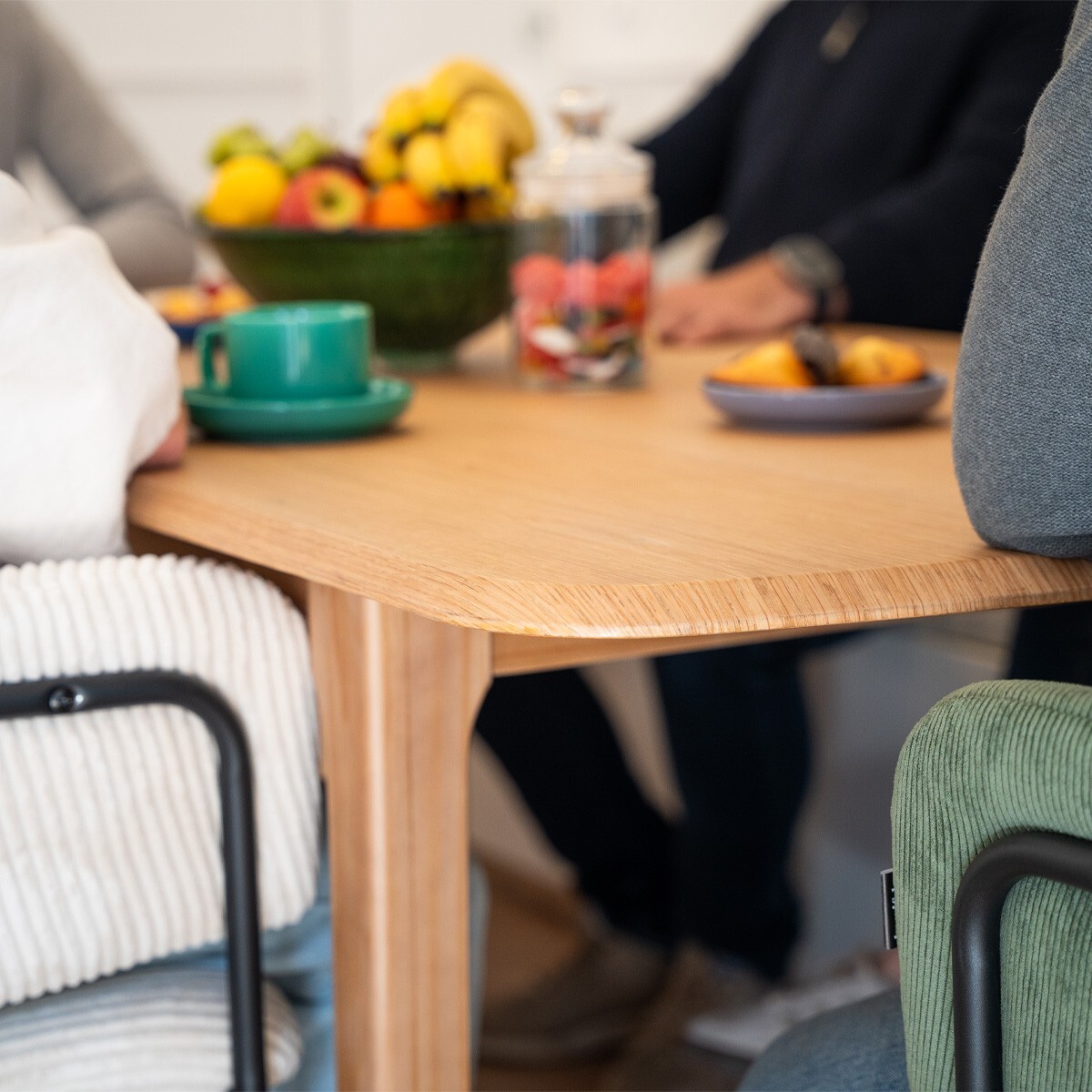 Table à manger extensible en bois 6/8 personnes - MORIS