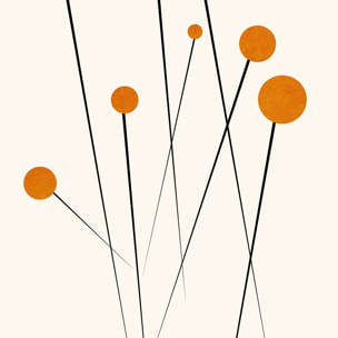 Tableau fleurs Waterflower dancing Tableau alu Dibond