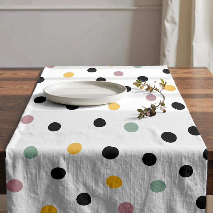 Chemin de table Cuzco 100% coton 45x140 cm