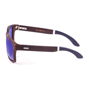 Gafas de sol PALO ALTO PACIFICA - Bambú marrón / Revo azul
