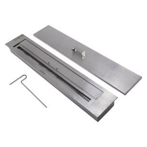 Bloque de combustión tamaño medio con fibra cerámica y regulador de llama F9690 PURLINE 5000 W