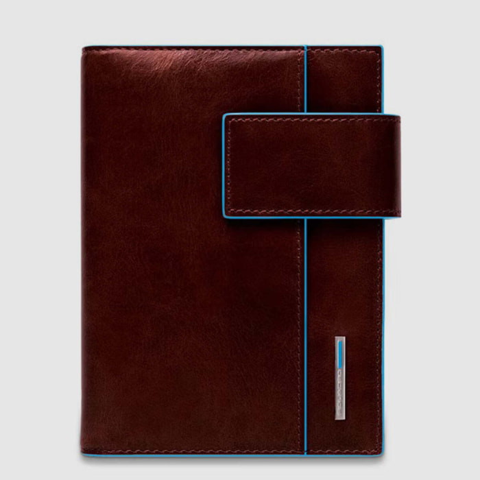 Piquadro Organiseur en cuir, grand format