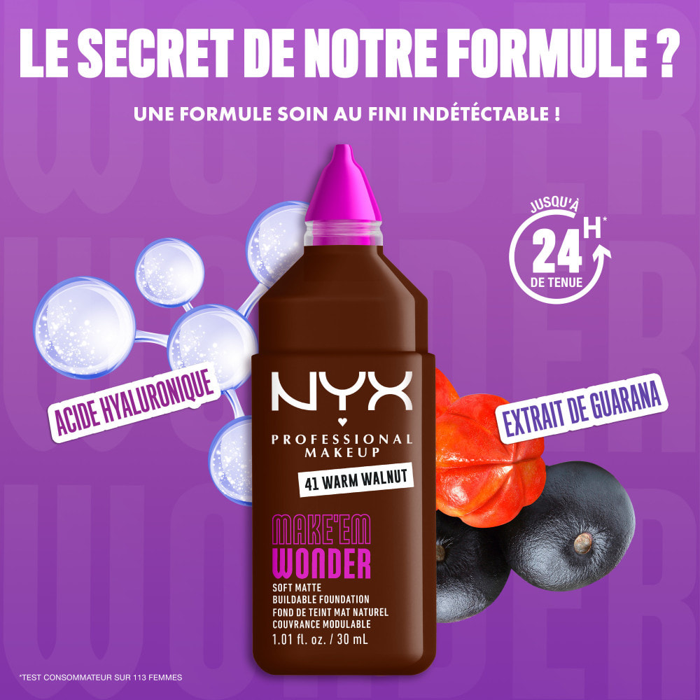 NYX Professional Makeup Make 'Em Wonder WARM WALNUT