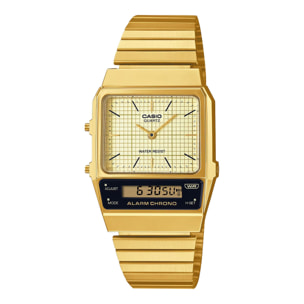 Reloj Casio AQ-800EG-9A Unisex Analogico/digital Cuarzo con Correa de Acero inoxidable