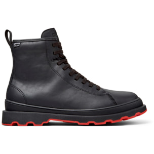 Botines - CAMPER Brutus+ - Negro - Cuero liso