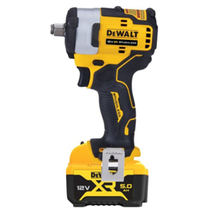 Boulonneuse 1/2 XR 12V DEWALT + batterie 5Ah + Coffret Tstak - DCF901P1-QW