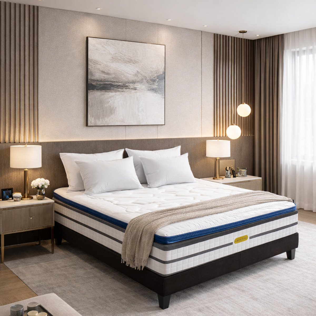 Surmatelas Dolce Vita AIR FRESH |2 Places | Mousse à cellules ouverte et Mémoire de forme