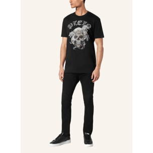 PHILIPP PLEIN T-Shirt Round Neck SKULL