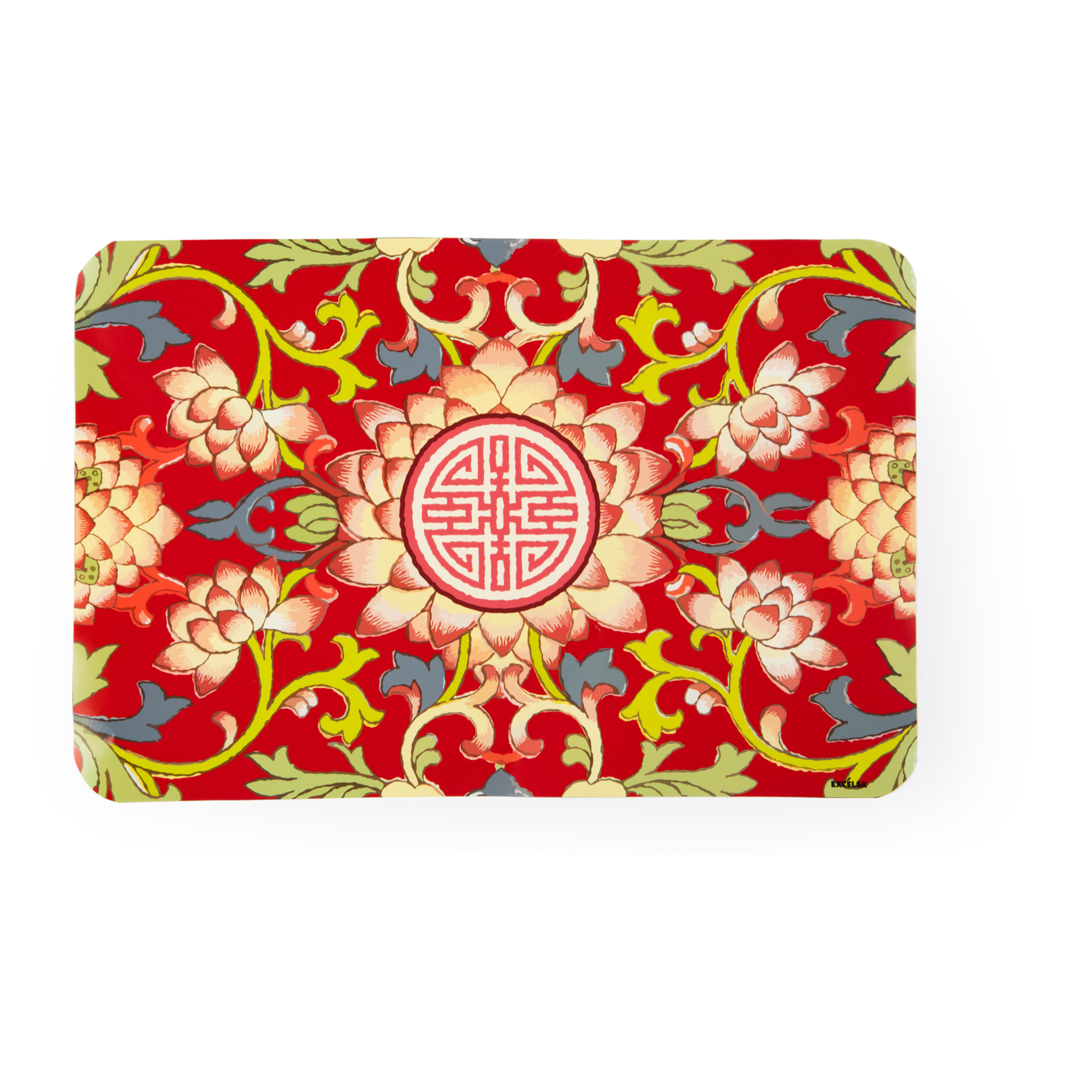 Set de 6 sets de table rectangulaires Excelsa – La Via Della Seta, Polypropylène Multicolore