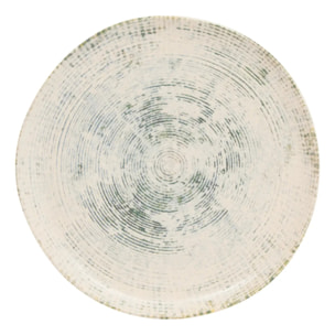 Assiette plate Ariane D26cm vert