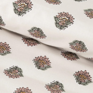 Funda nórdica algodón Elliane verde keike