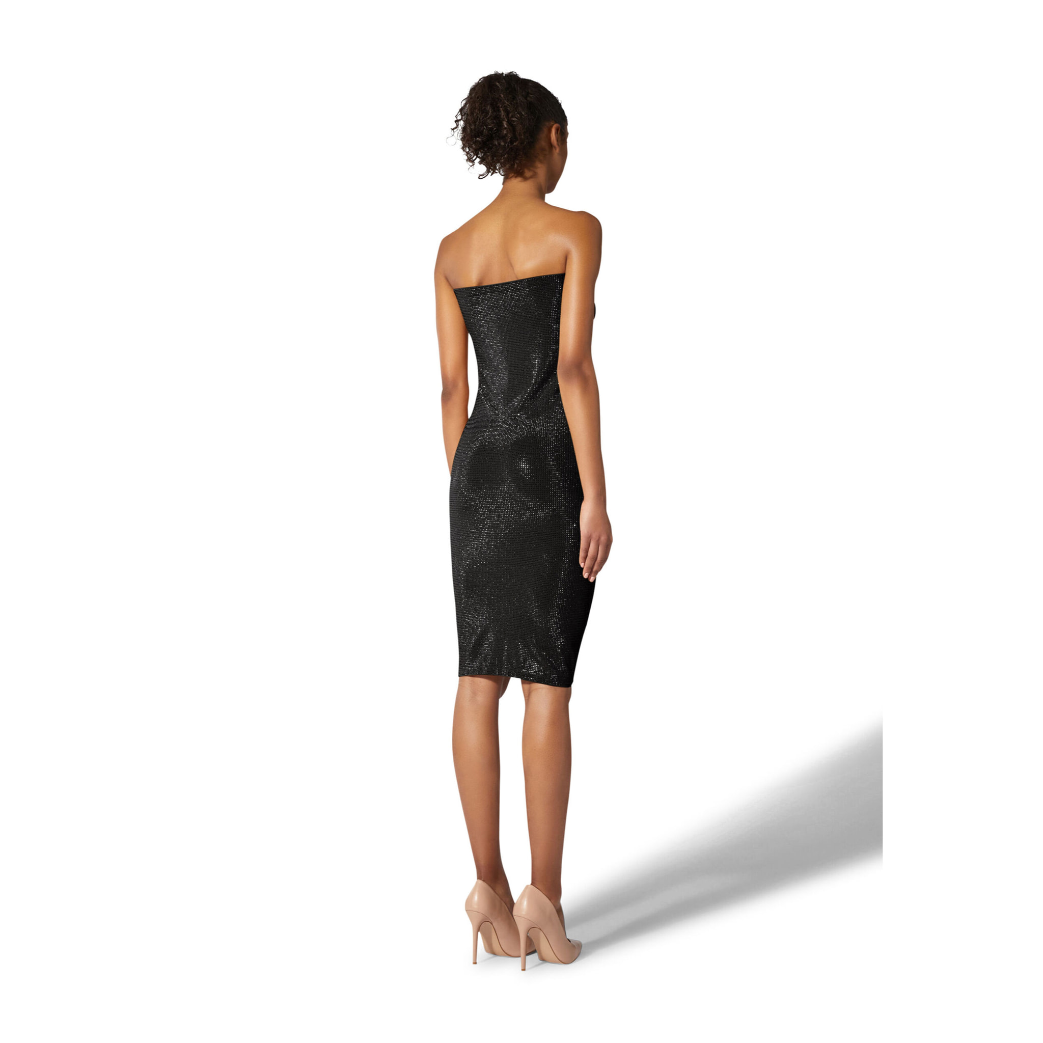 Abito Liquid Metal Dress