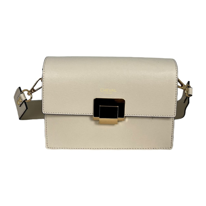 Borsa a spalla Cheval Firenze Ludovica Beige