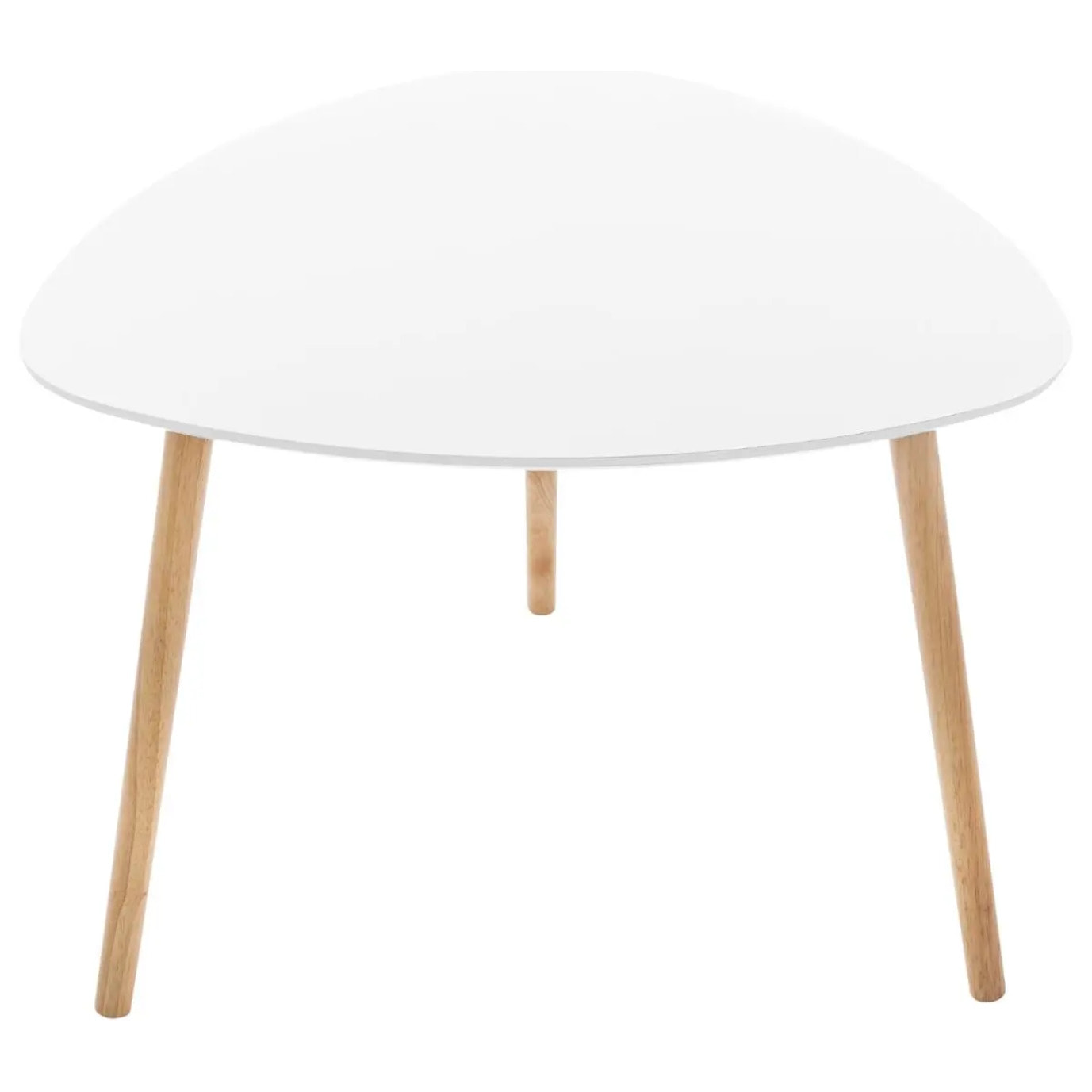 Table d'appoint "Mileo" blanche