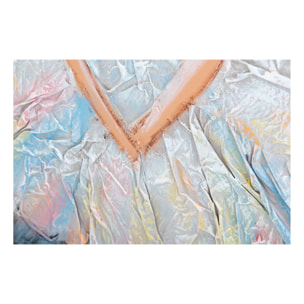 Set 2 Lienzos Bailarina 100% Pintado A Mano 80x5x80 Cm