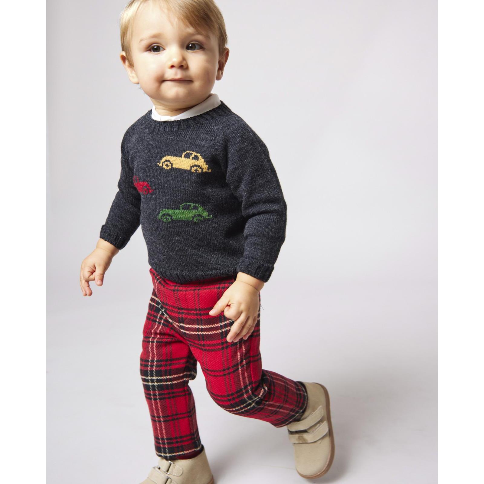 Pantalón cuadros rojo