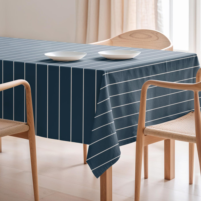 Nappe imprimée anti-tâches MAUI MARIN