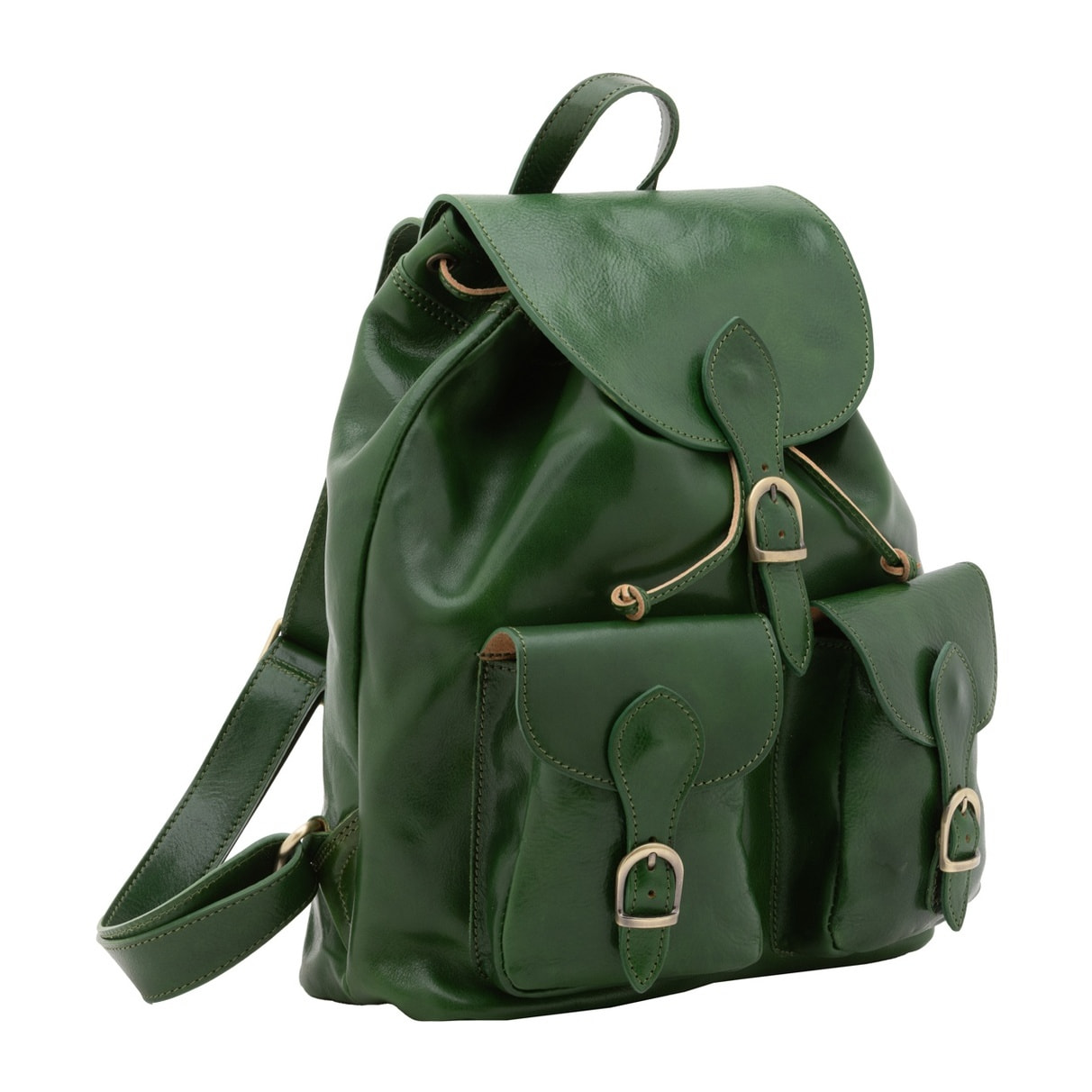 Borsa a spalla da donna - Modello False - Vera pelle - 37.0 x 30.0 x 13.0 cm