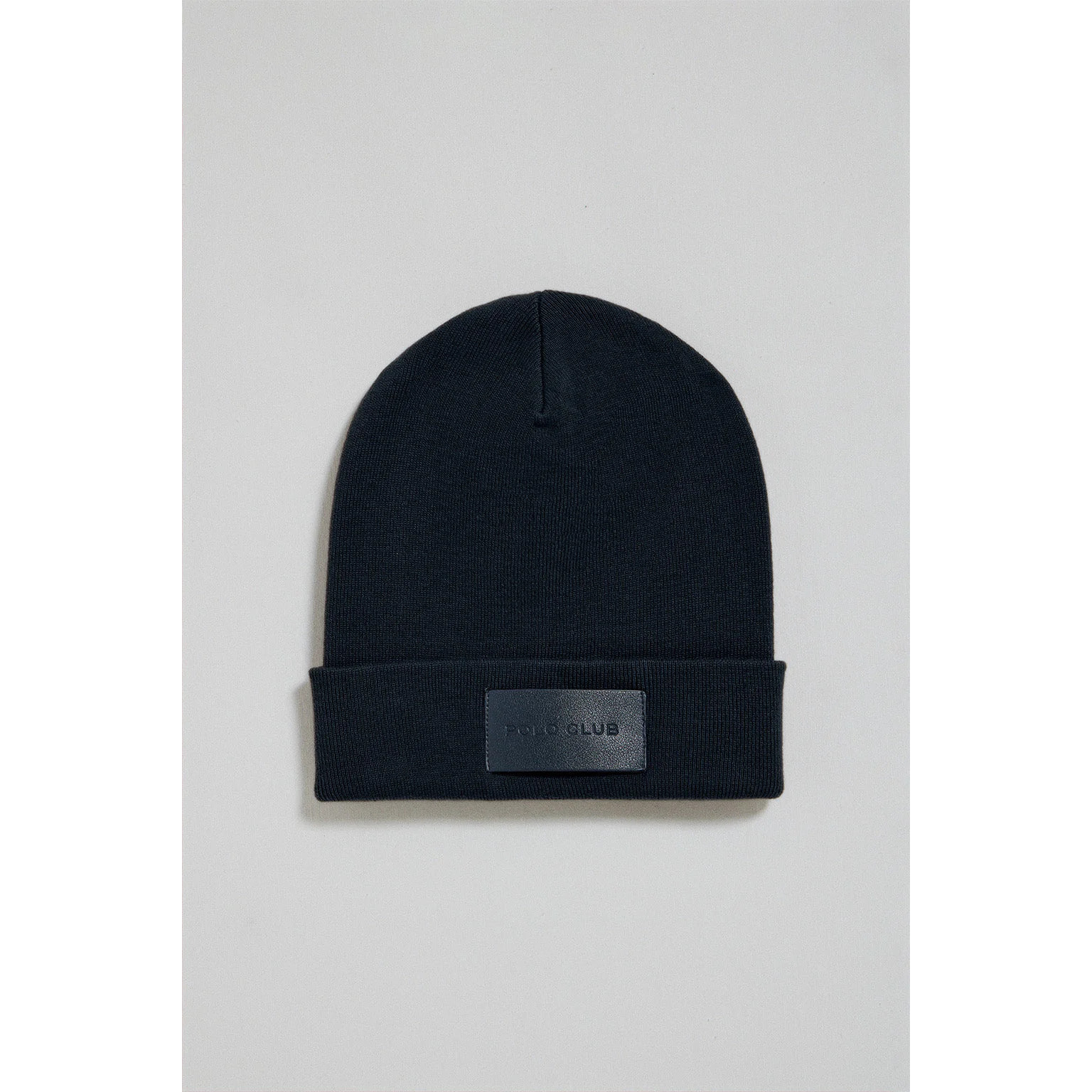 Cappellino Vito in lana blu marino con etichetta Polo Club