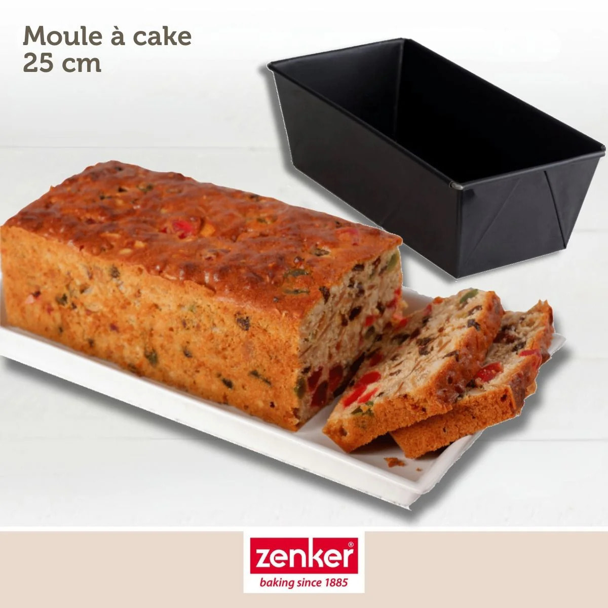 Moule à cake 25 cm Zenker Pure
