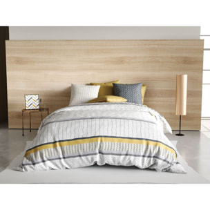 Parure de couette 3pcs en coton Gosipi