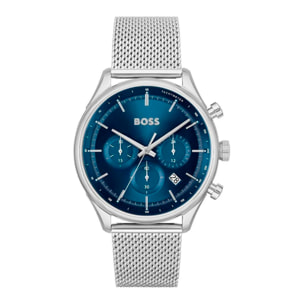 Reloj Boss 1514052 Hombre Analogico Cuarzo con Correa de Acero inoxidable