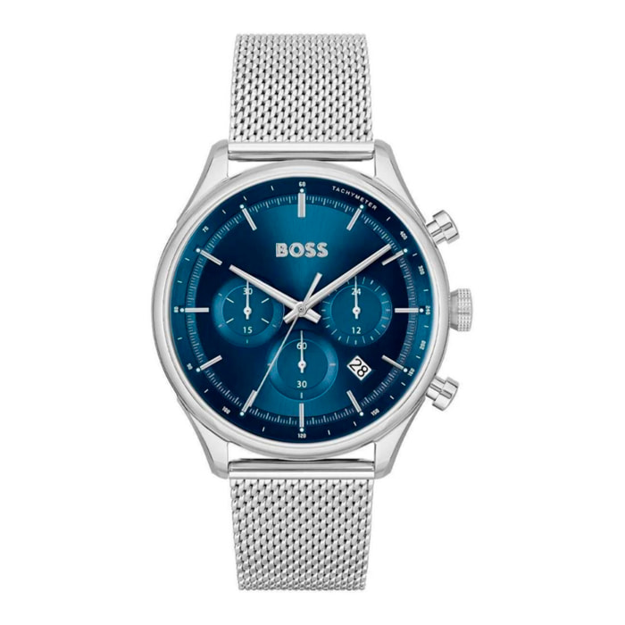 Reloj Boss 1514052 Hombre Analogico Cuarzo con Correa de Acero inoxidable