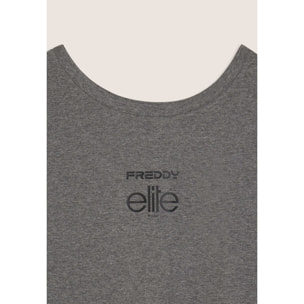 T-shirt Mélange Bi-fronte Donna Elite x Freddy