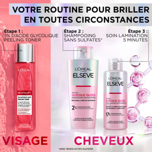 L'Oréal Paris La Routine à l'Acide Glycolique pour tous types de Peaux et Cheveux