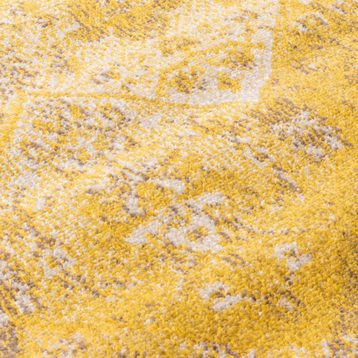 Anatolia - Tapis de salon vintage, jaune
