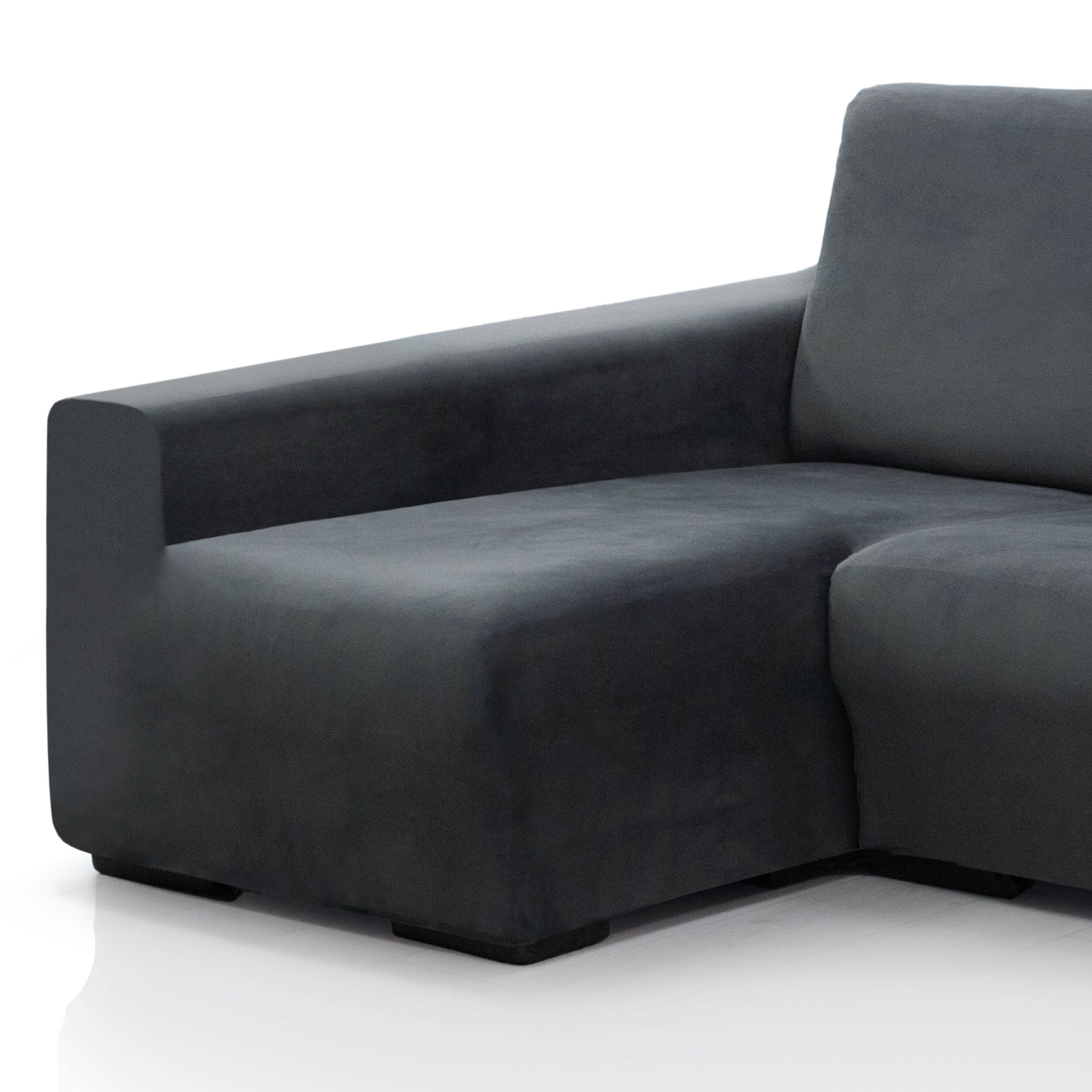 Funda TERCIOPELO ANTI MANCHAS Multi elástica para CHAISE LONGUE modelo VERONICA