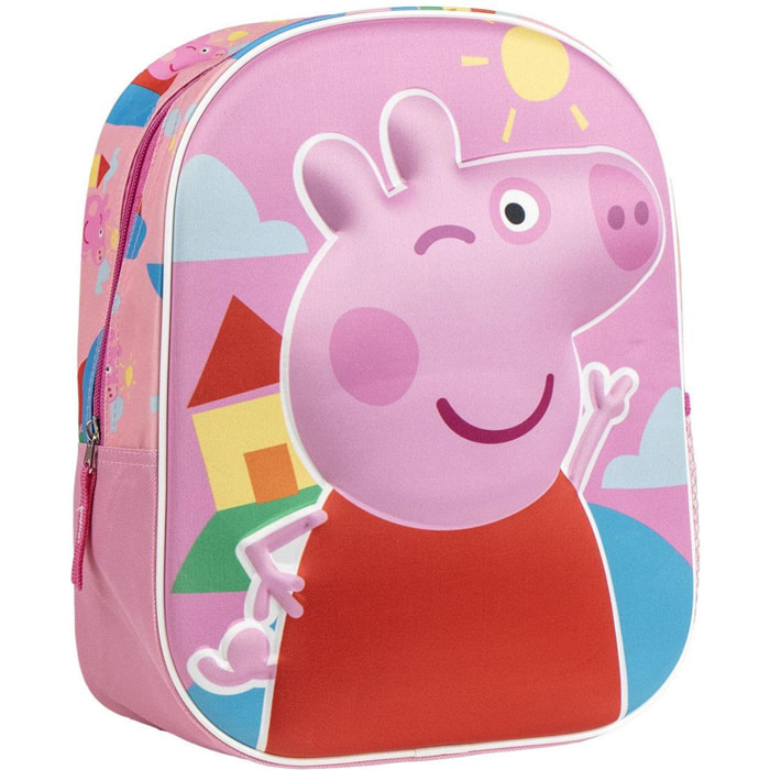 Mochila Infantil 3D Peppa Pig