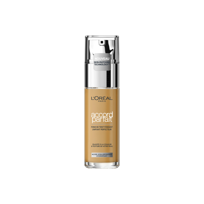 L'Oréal Paris Accord Parfait Fond de Teint Fluide 7R Ambre Rosée 30ml