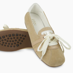 BAILARINAS DEPORTIVAS BEIGE A-BETO
