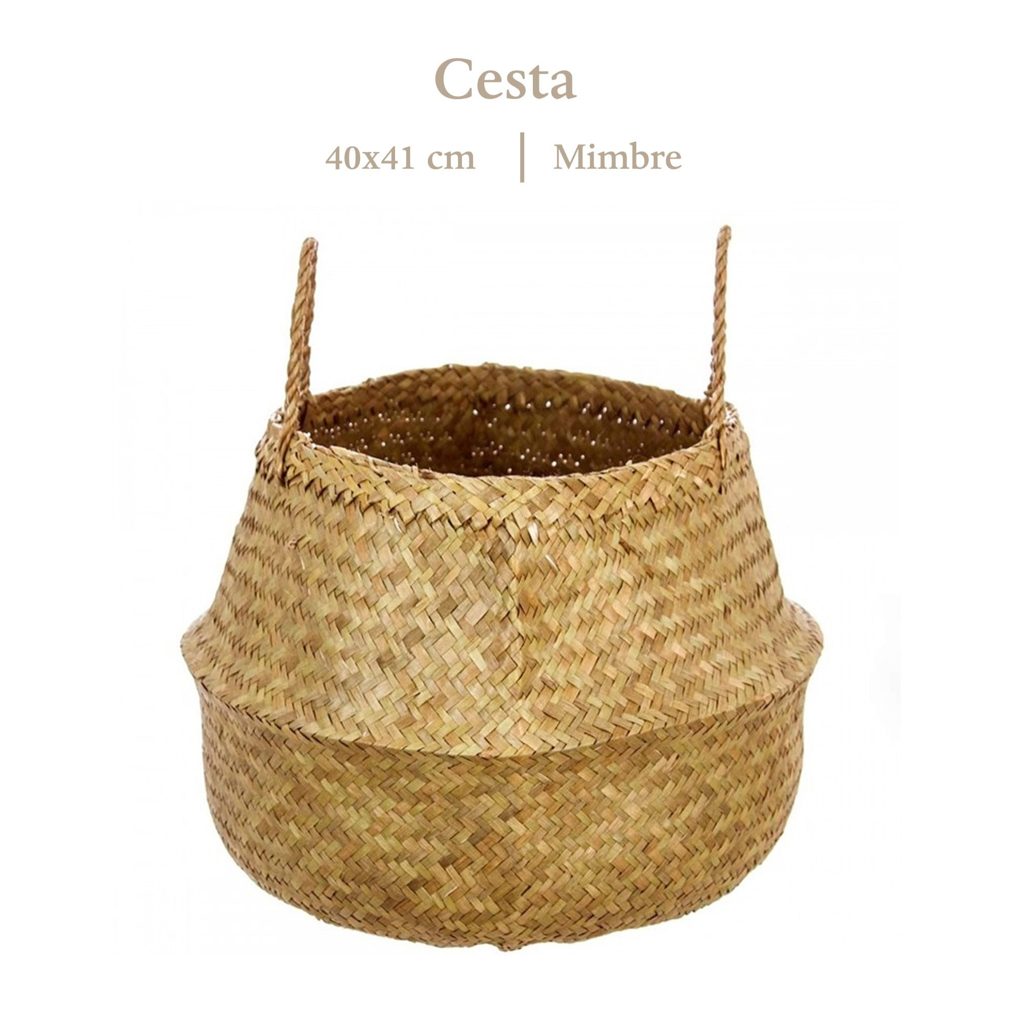 Cesta plegable natural scalpers home