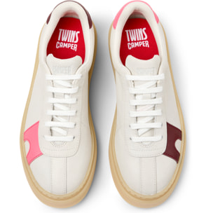 Sneakers - CAMPER Runner Twentyfive Twins - Bianco - Pelle liscia