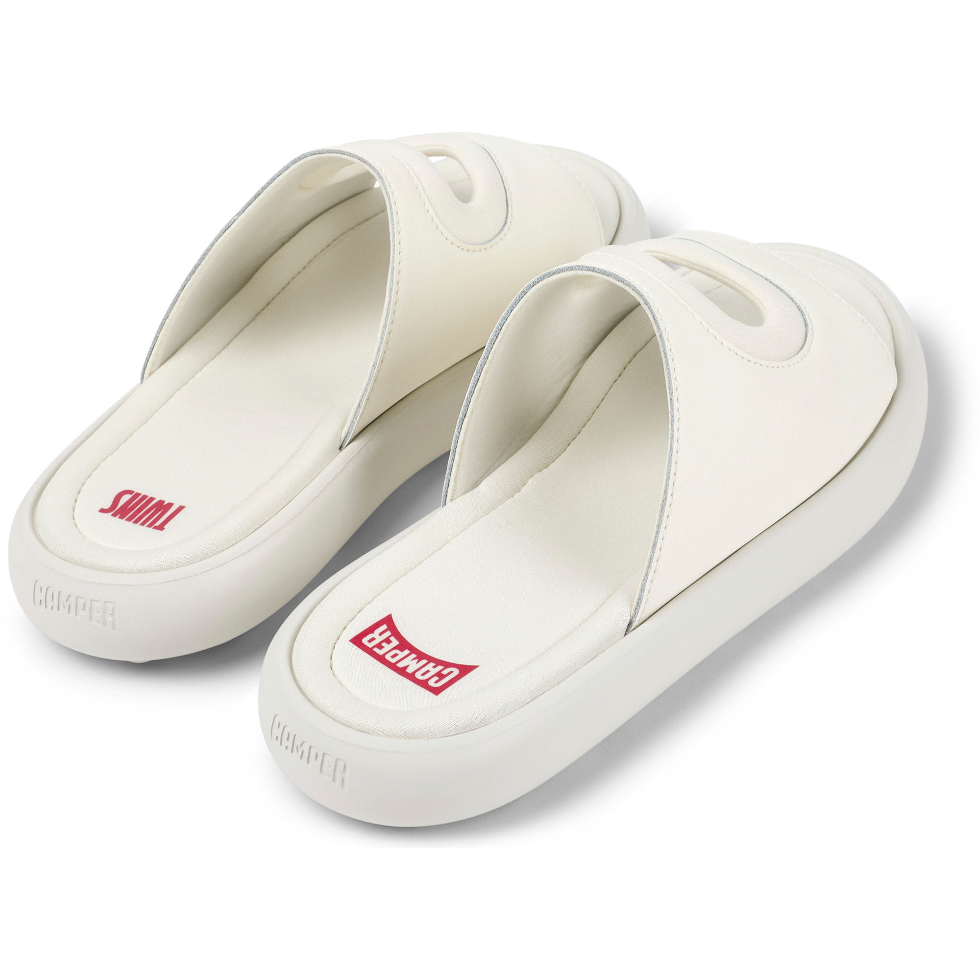 Sandalias - CAMPER Pelotas Flota - Blanco - Cuero liso