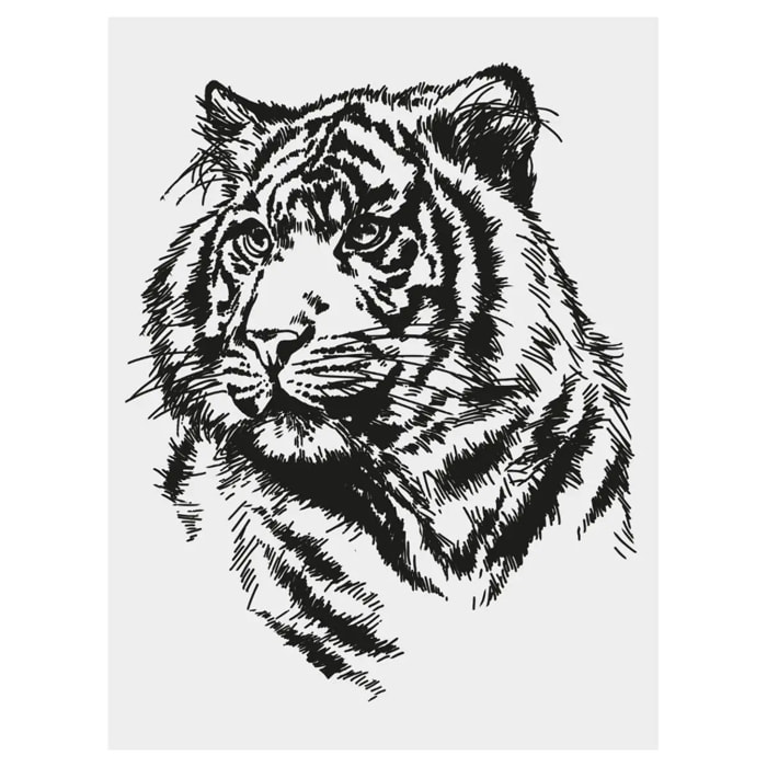 Sticker Illustré  Jungle 30 x 40