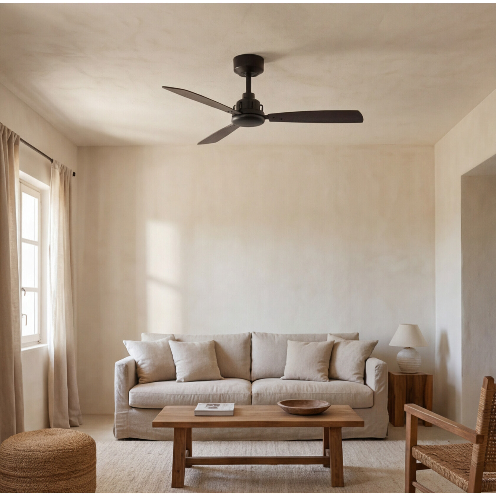 Forlight Ventilador Xaloc ø1000mm Negro Negro