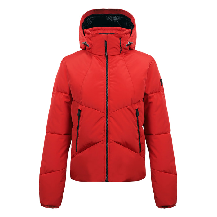 CHAQUETA ESQUI MUJER PUFFY ROJO