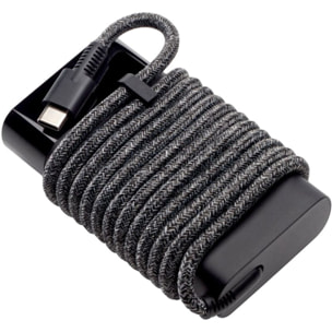 Chargeur ordinateur portable HP PC 65W noir mat compact USB-C EU