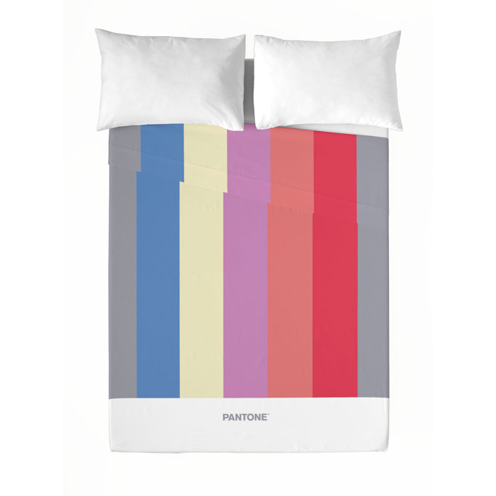 Pantone - Juego de Sábanas Estampadas - Incluye 1 o 2 Fundas de Almohada - 100% Algodón - Stripess