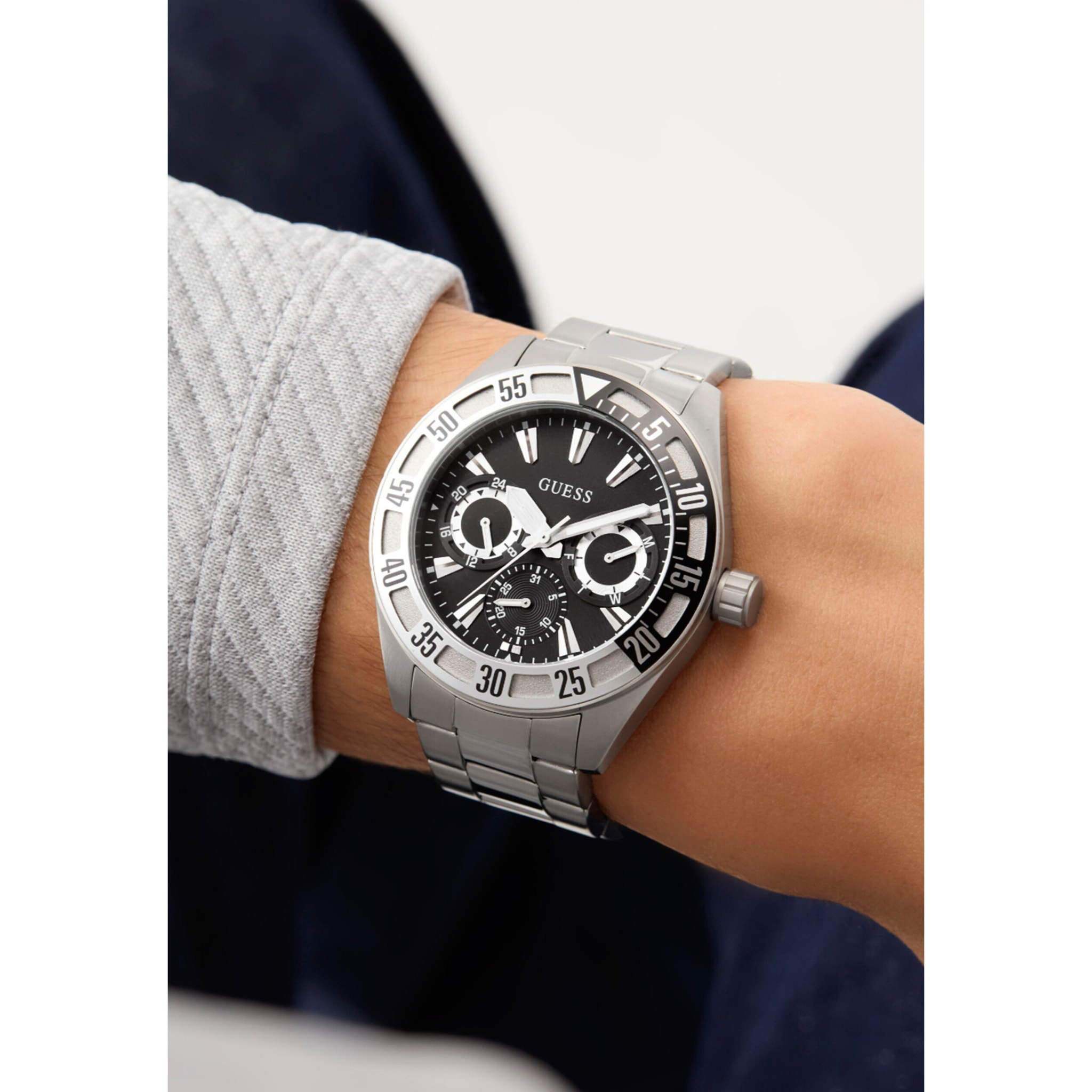 Guess Reloj Analógico De Cuarzo Letterman