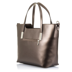 Filippa Bolso tote Mujer.Piel auténtica Ruga