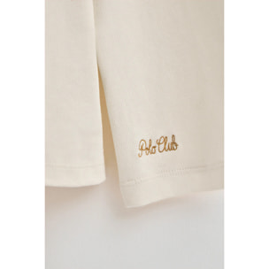 Camiseta color crudo Ulan Nautic Polo Club