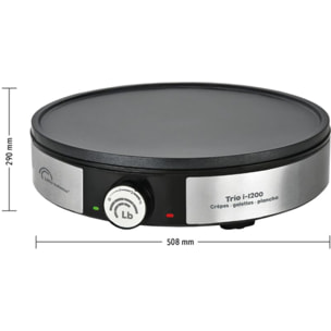 Crêpière LITTLE BALANCE Maxi-Crepes Trio i-1200