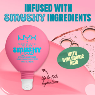 NYX Professional Makeup Smushy SOS Soin lèvres 2-en-1 Baume Jour & Masque Nuit GUAVA GLAZE