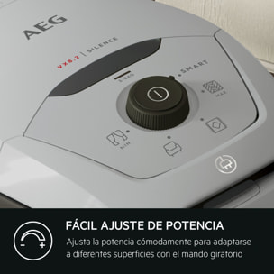 AEG Aspiradora con bolsa VX8 de 600 W y 57 dB(A) VX82-1-2MG | Reacondicionado